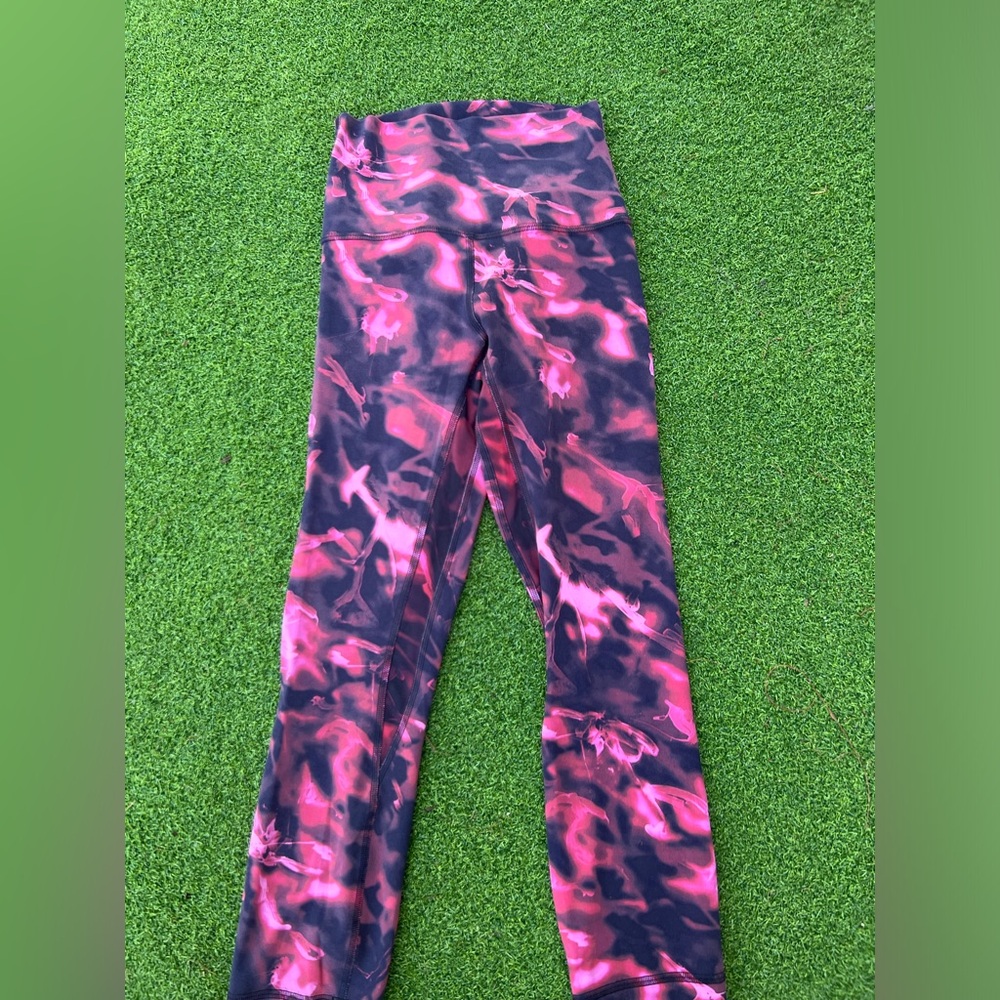 Lululemon Wunder Under Leggings Womens  2  Pull On Stretch Pants